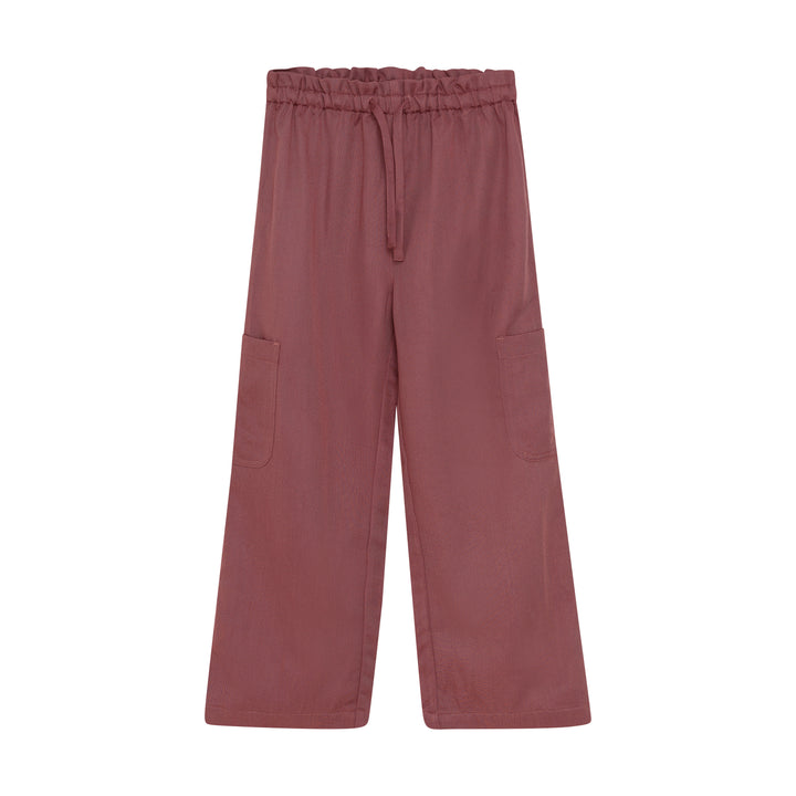 Pants Loose fit, Withered Rose