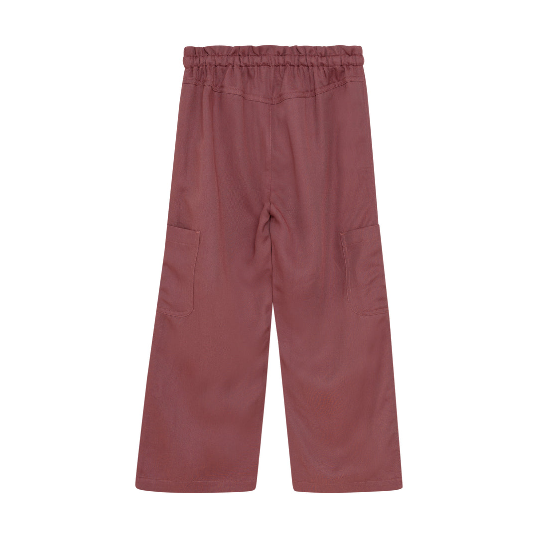 Pants Loose fit, Withered Rose