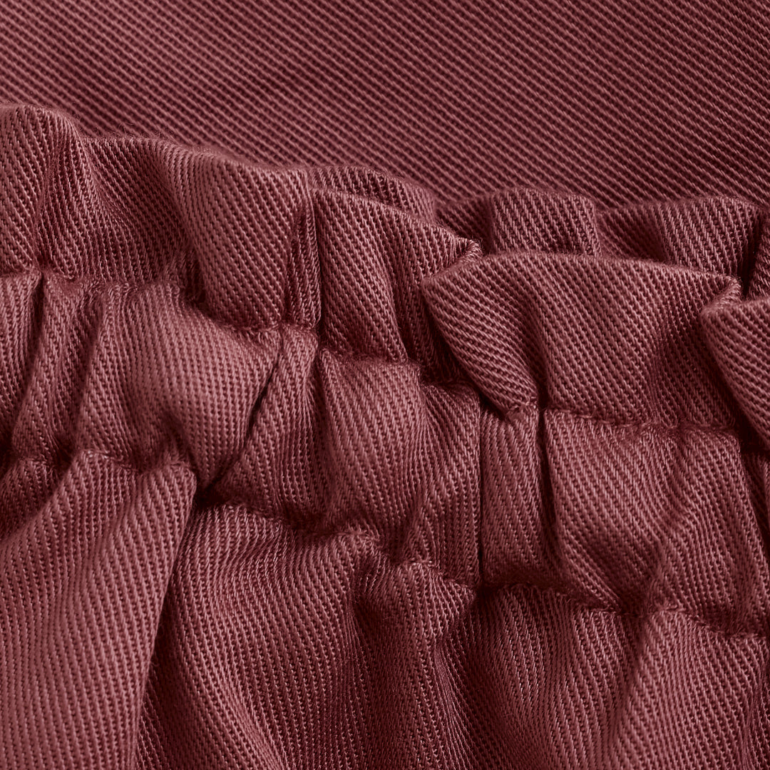 Pants Loose fit, Withered Rose