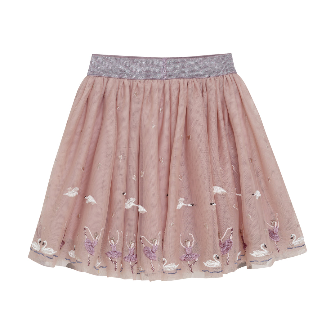 Skirt Mesh w. Emb.