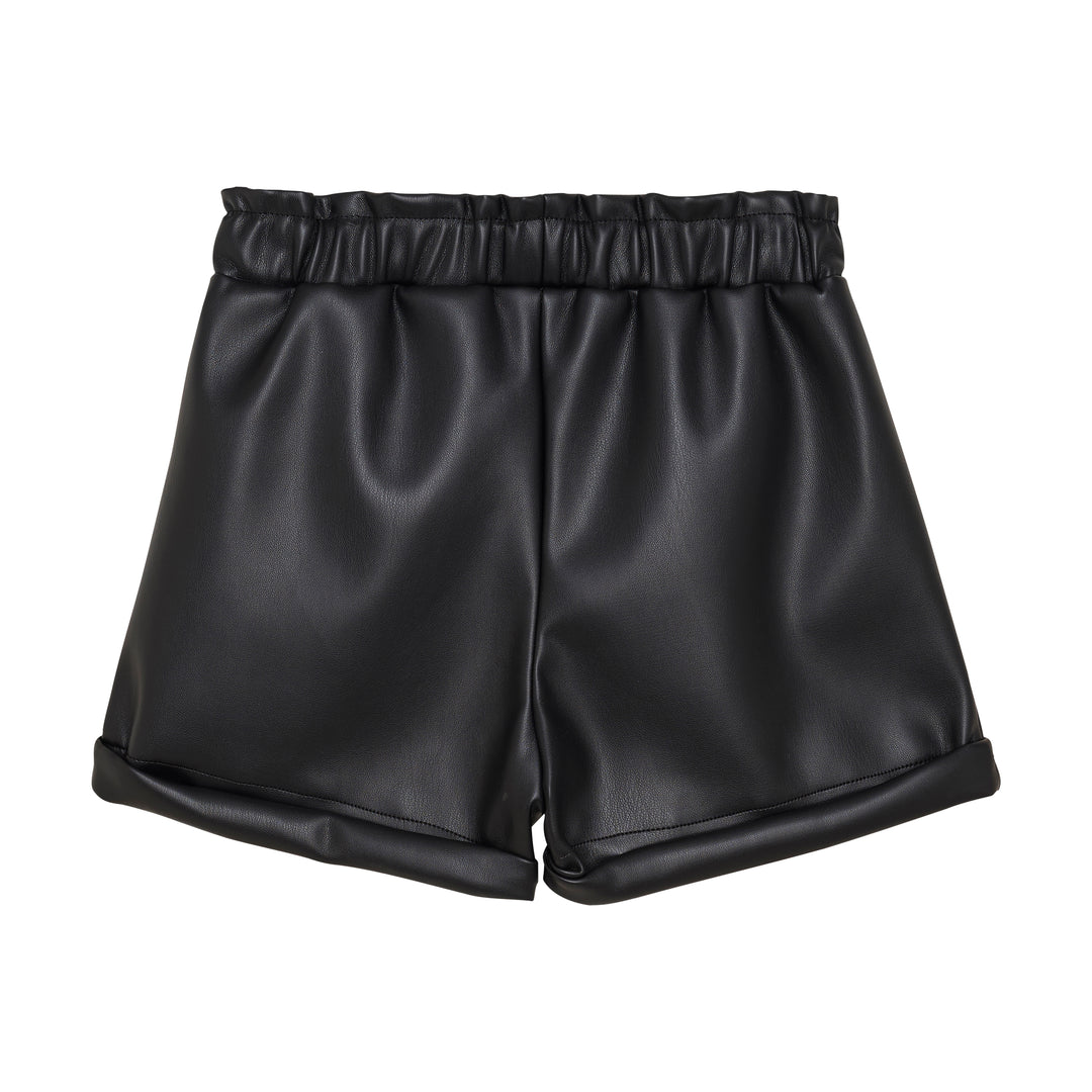 Leður Shorts