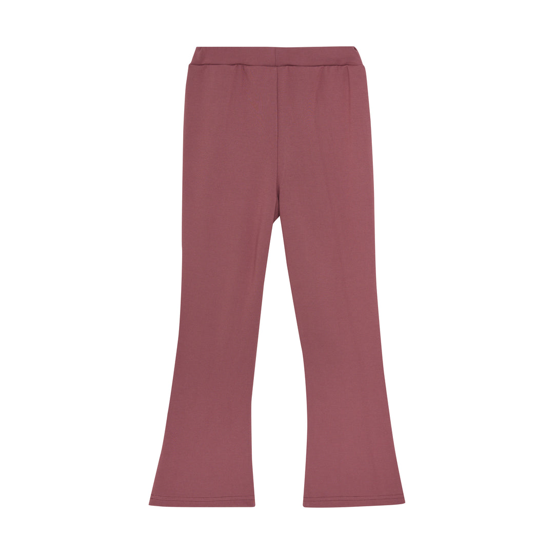 Pants Flared, Rose Brown