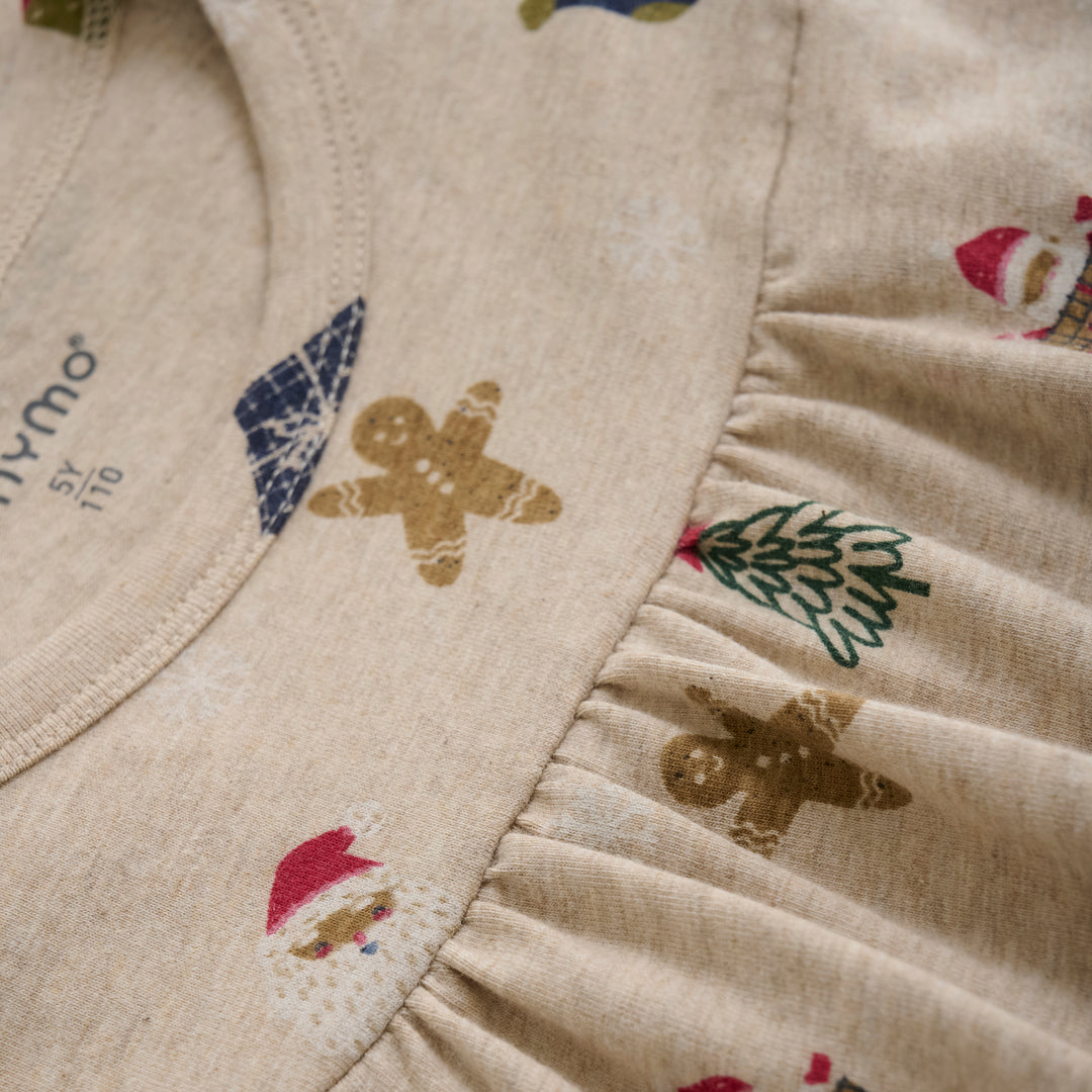 Jóla Náttkjóli - Beige Melange