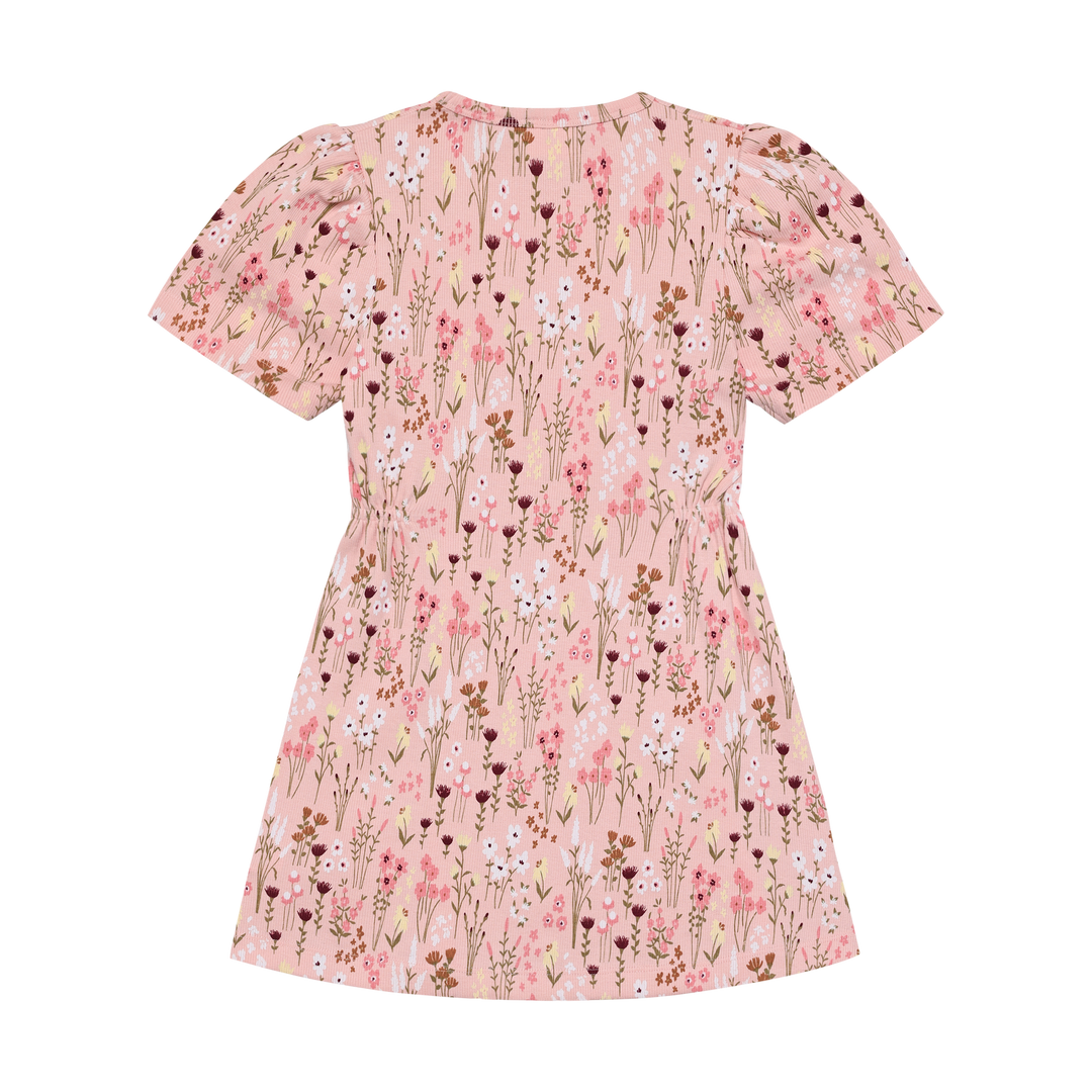 Kjóli Flower Silver Pink