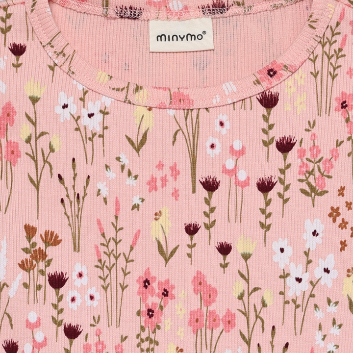 Kjóli Flower Silver Pink