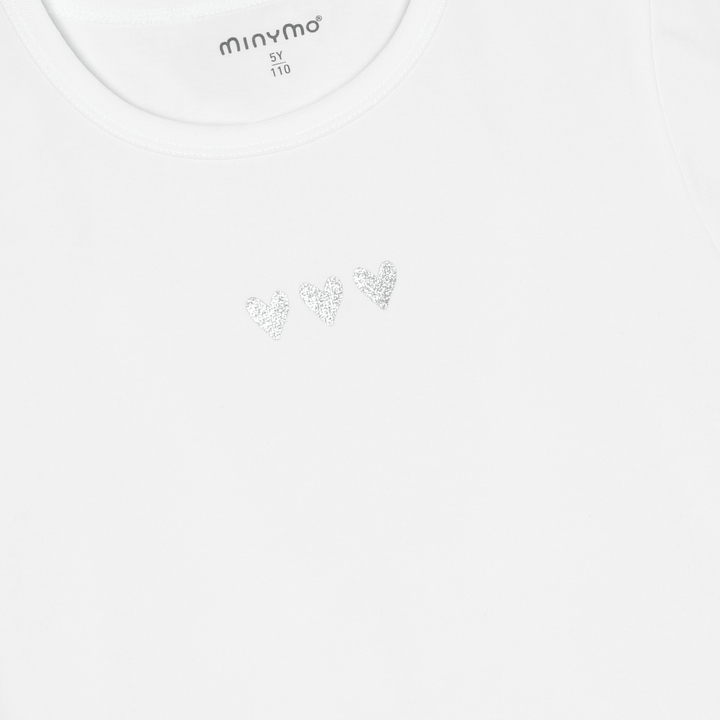 T-shirt, White