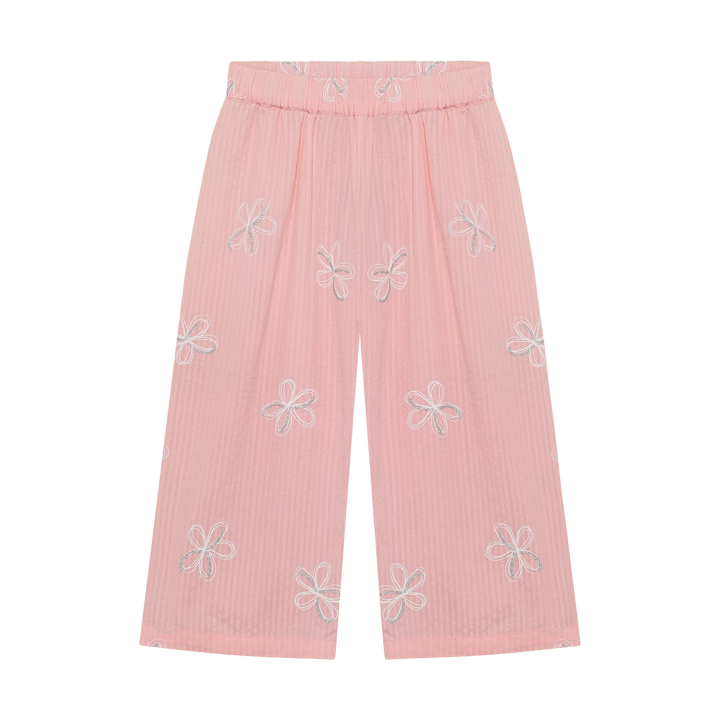 Pants 3/4 Seersucker