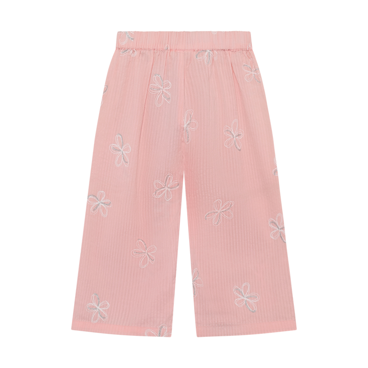 Pants 3/4 Seersucker