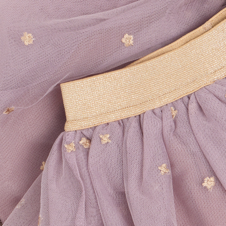 Skirt Mesh w. Emb.