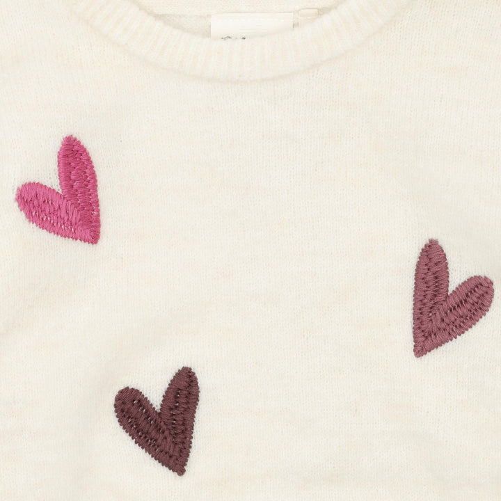 Pullover knit, Seedpearl