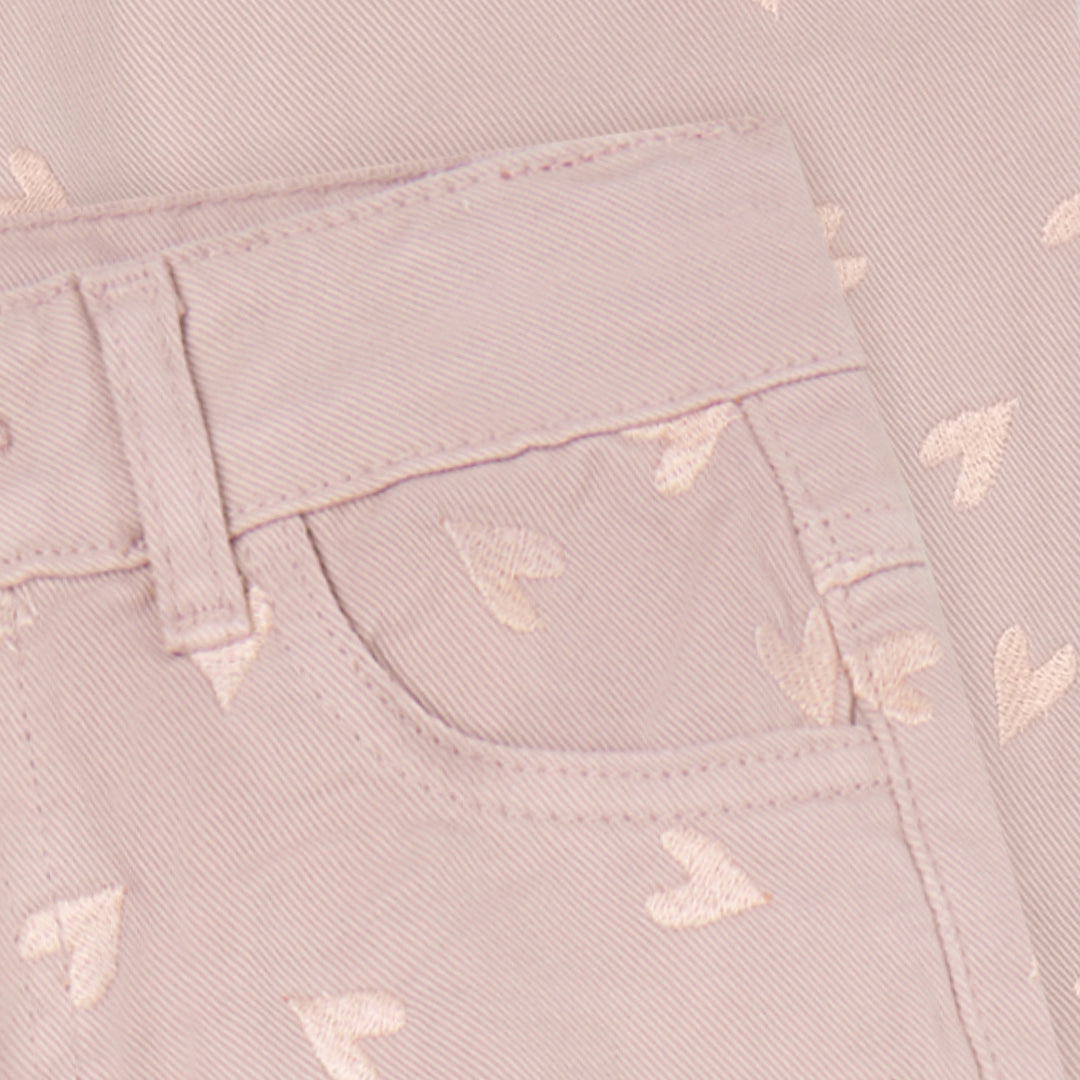 Pants Twill w. Emb