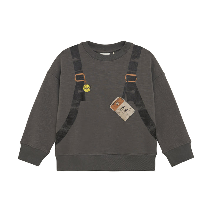 Sweatshirt v/ryggsekk