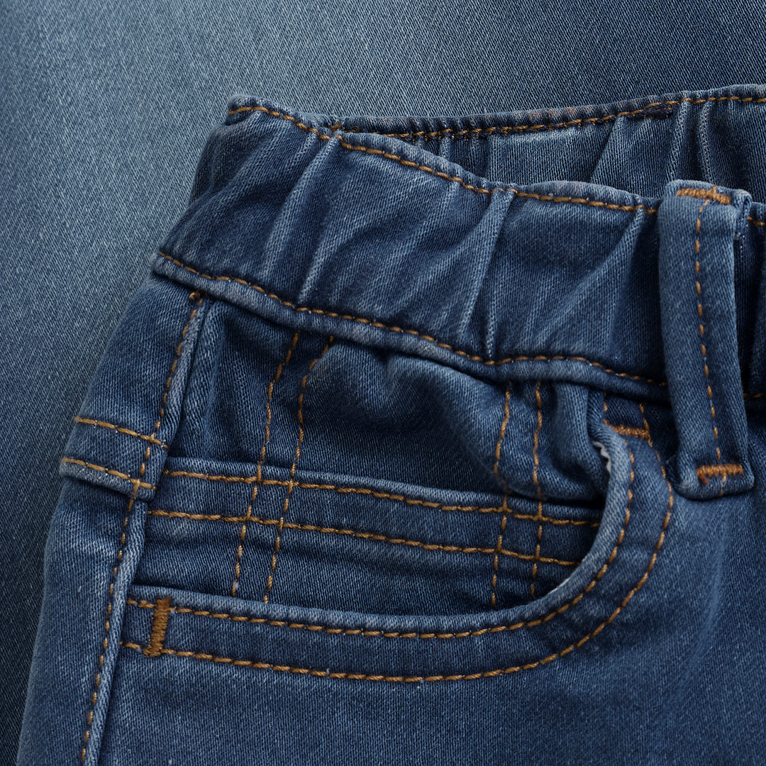 Pants Sweat Denim w. Lining