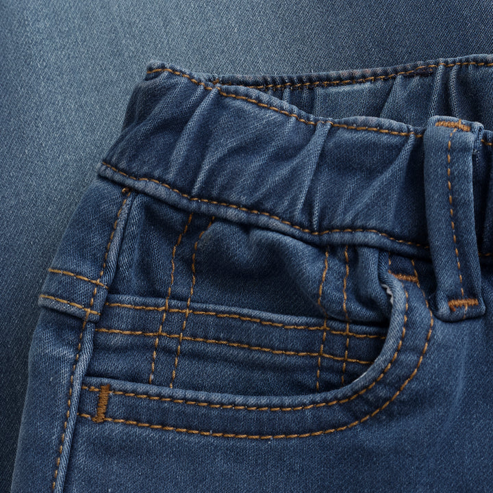 Pants Sweat Denim w. Lining