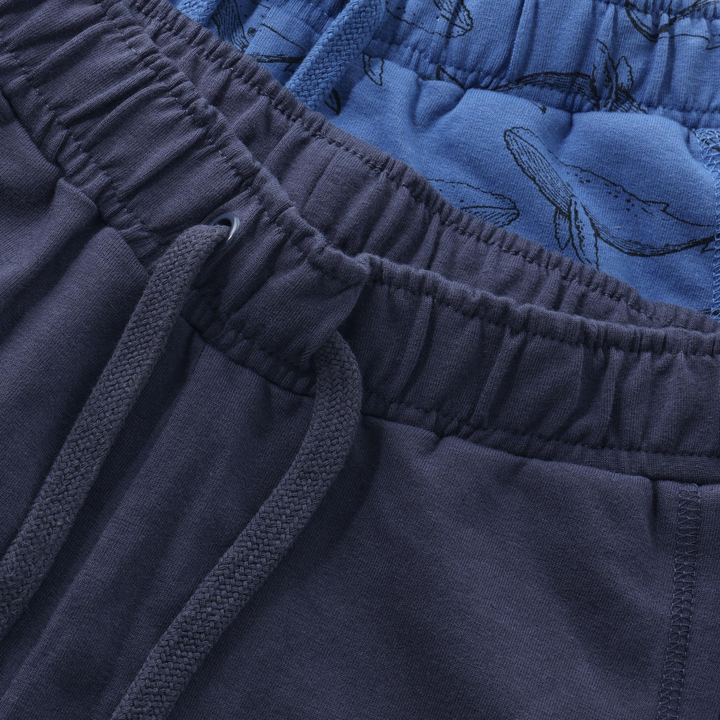 Shorts Sweat 2-Pack, Dutch Blue