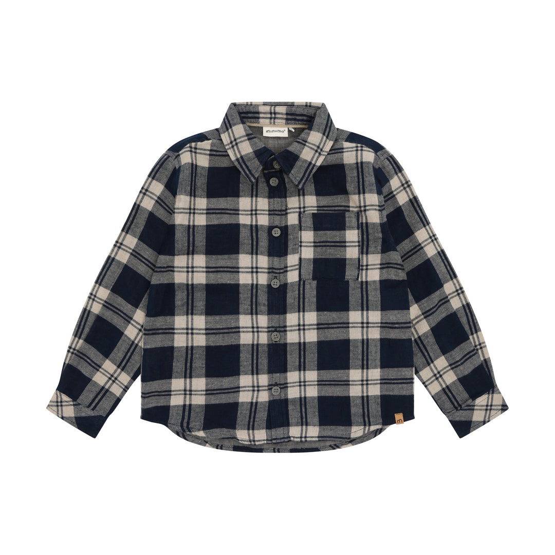 Shirt, Dark Sapphire