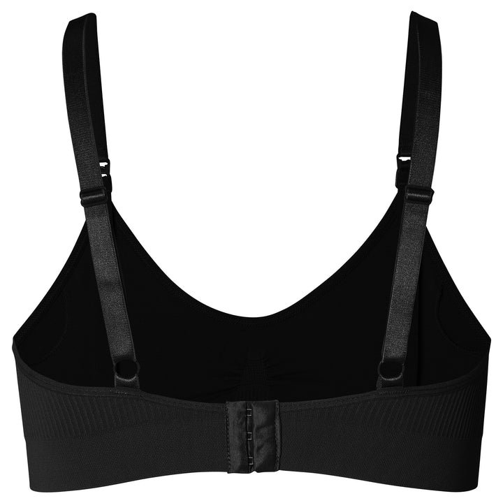 Cleo seamless padded gevibh, black