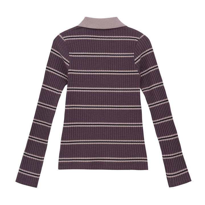 T-shirt Polo, Plum Truffle