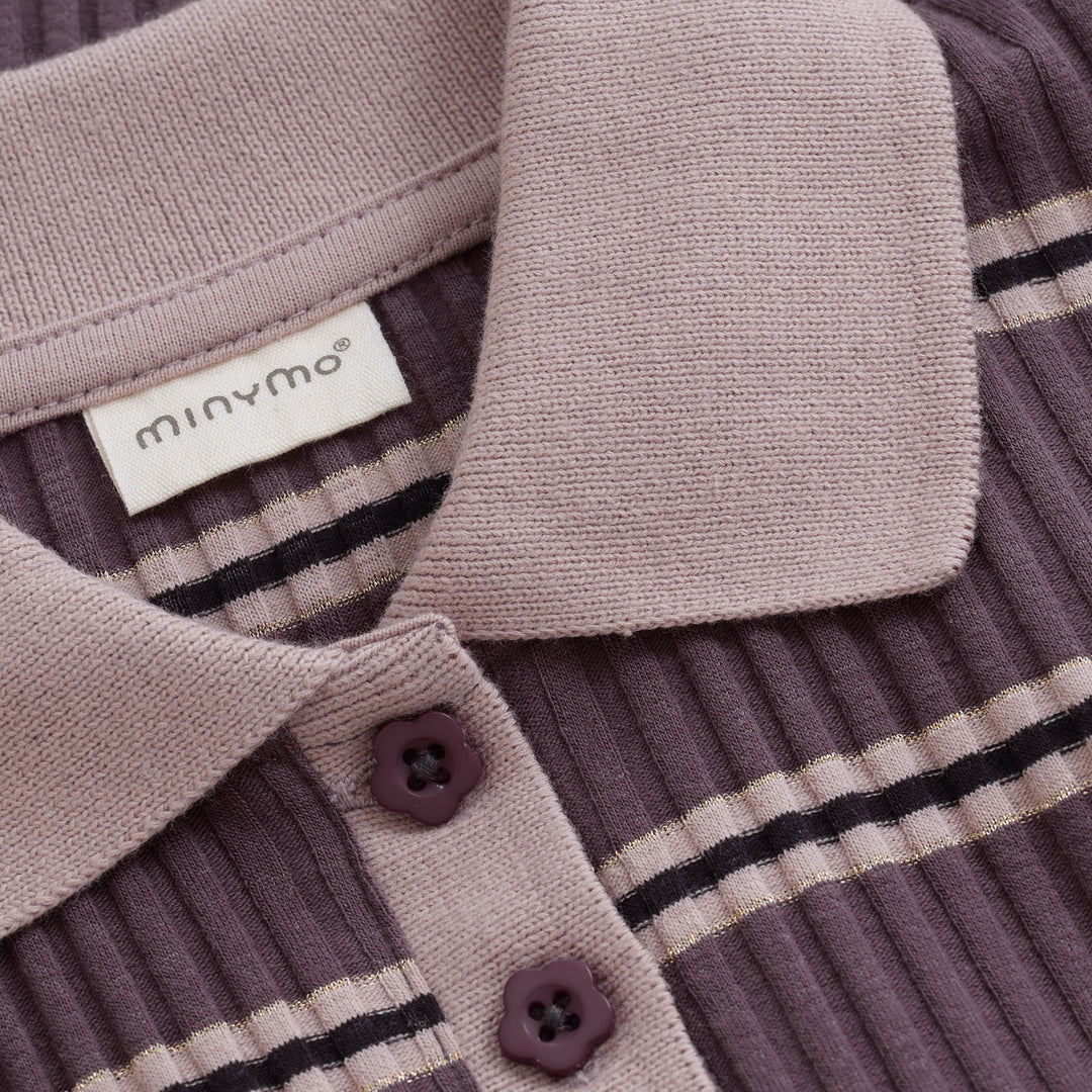T-shirt Polo, Plum Truffle