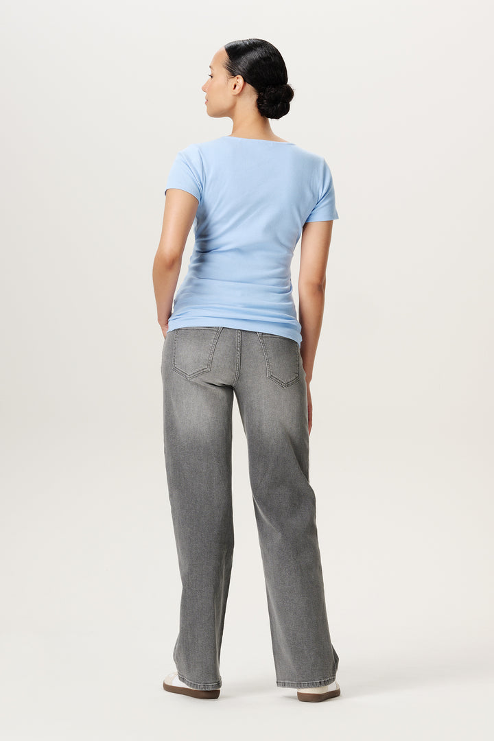 Lemi Wide Jeans - Grey Denim