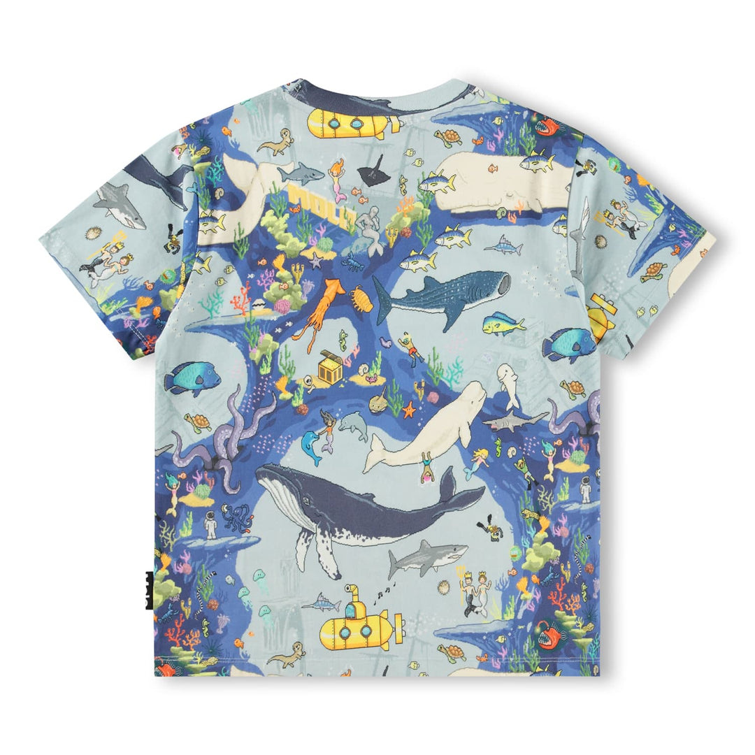 T-shirt, Pixel Ocean