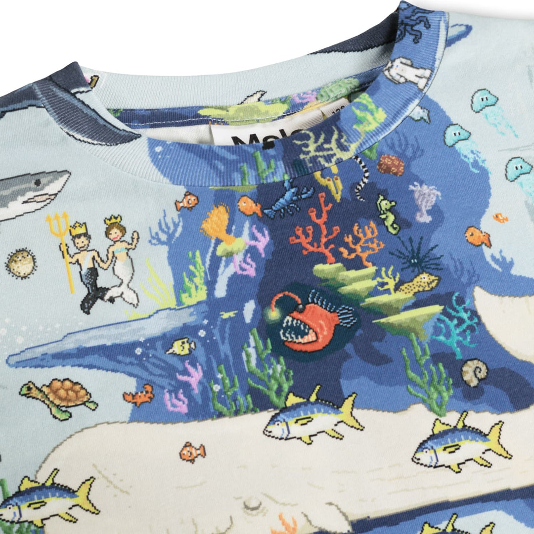 T-shirt, Pixel Ocean