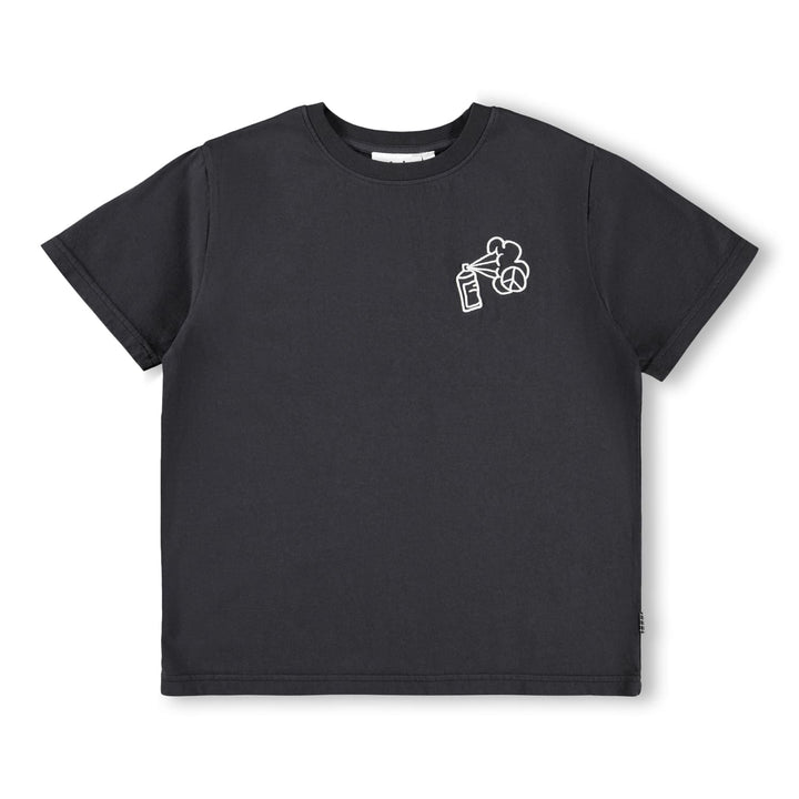 Doodle on Black T-shirt