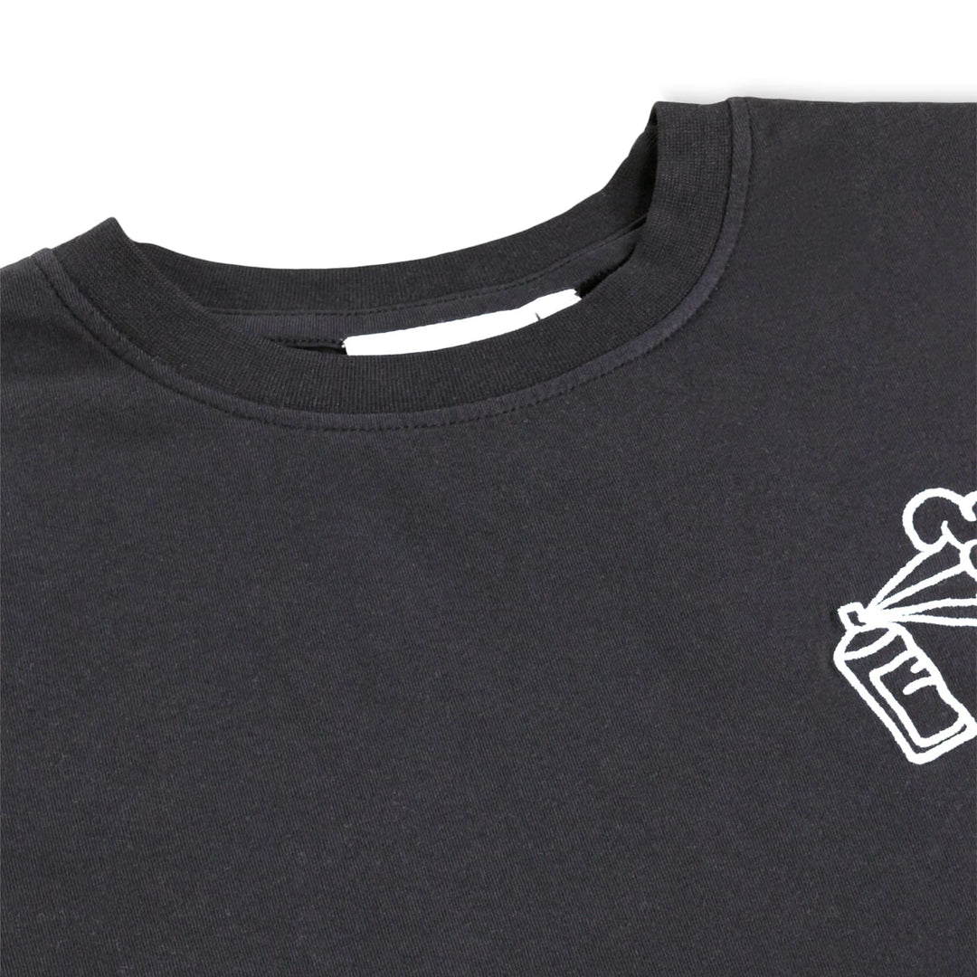 Doodle on Black T-shirt