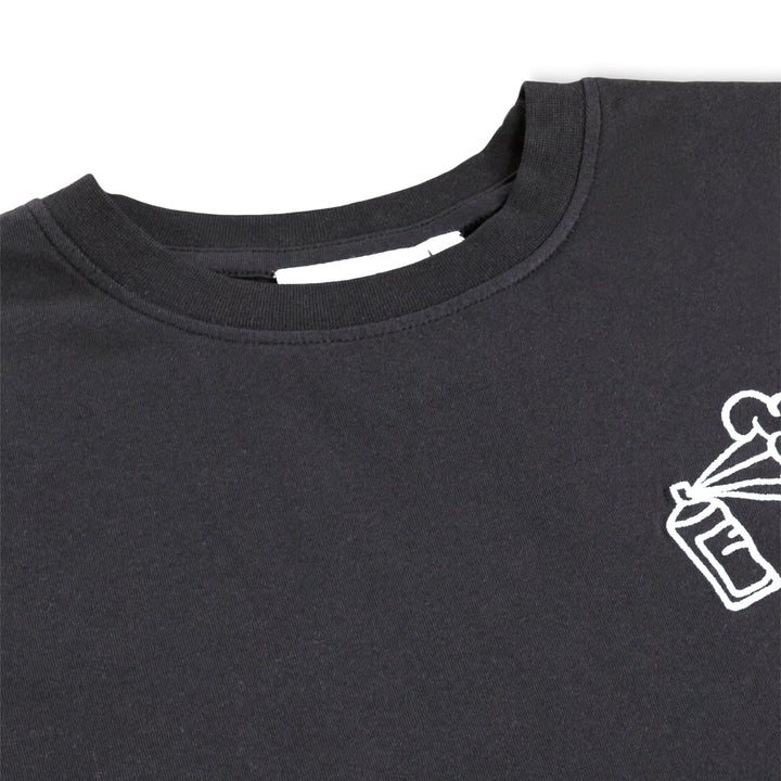 Doodle on Black T-shirt