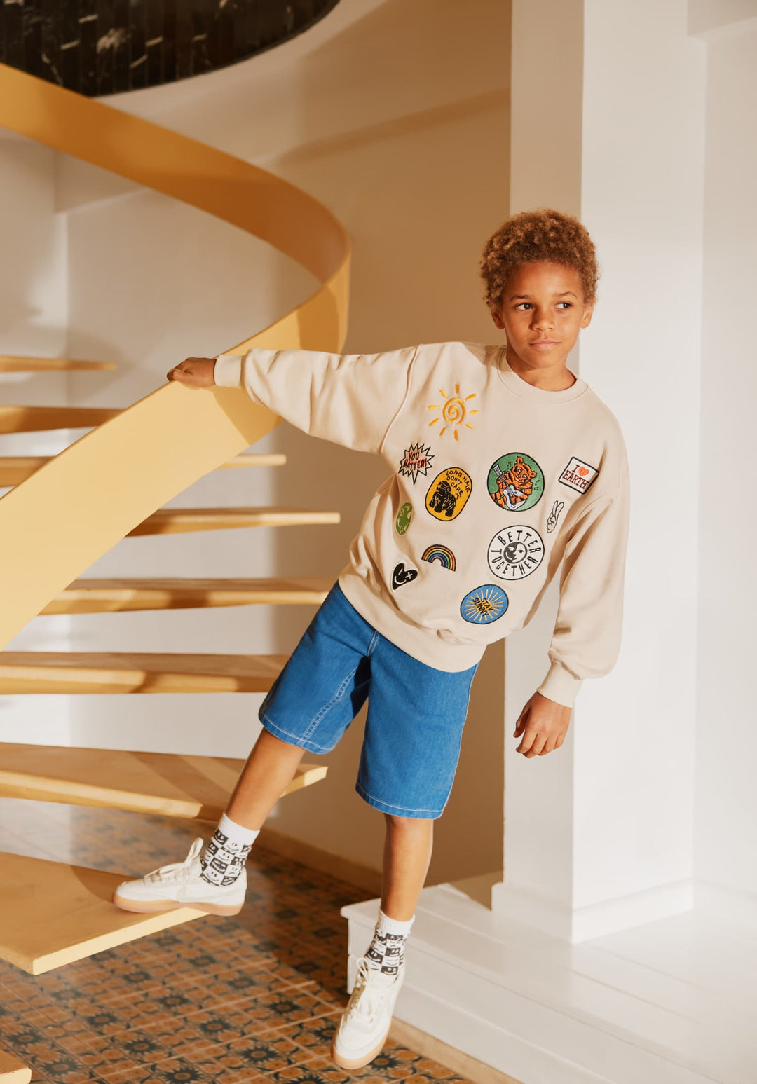 Sweatshirt, Patch Party