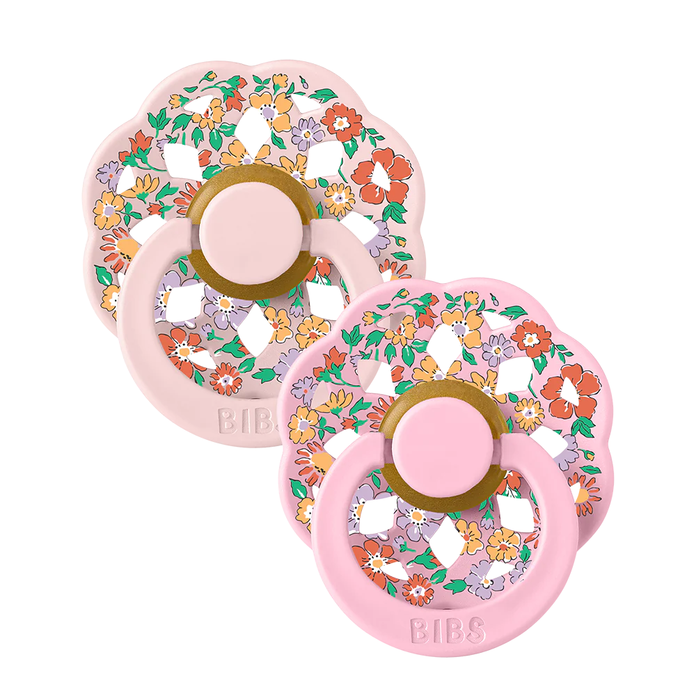BIBS x LIBERTY Boheme Pacifiers 2 Pack Oscar Meadow - Blossom Mix