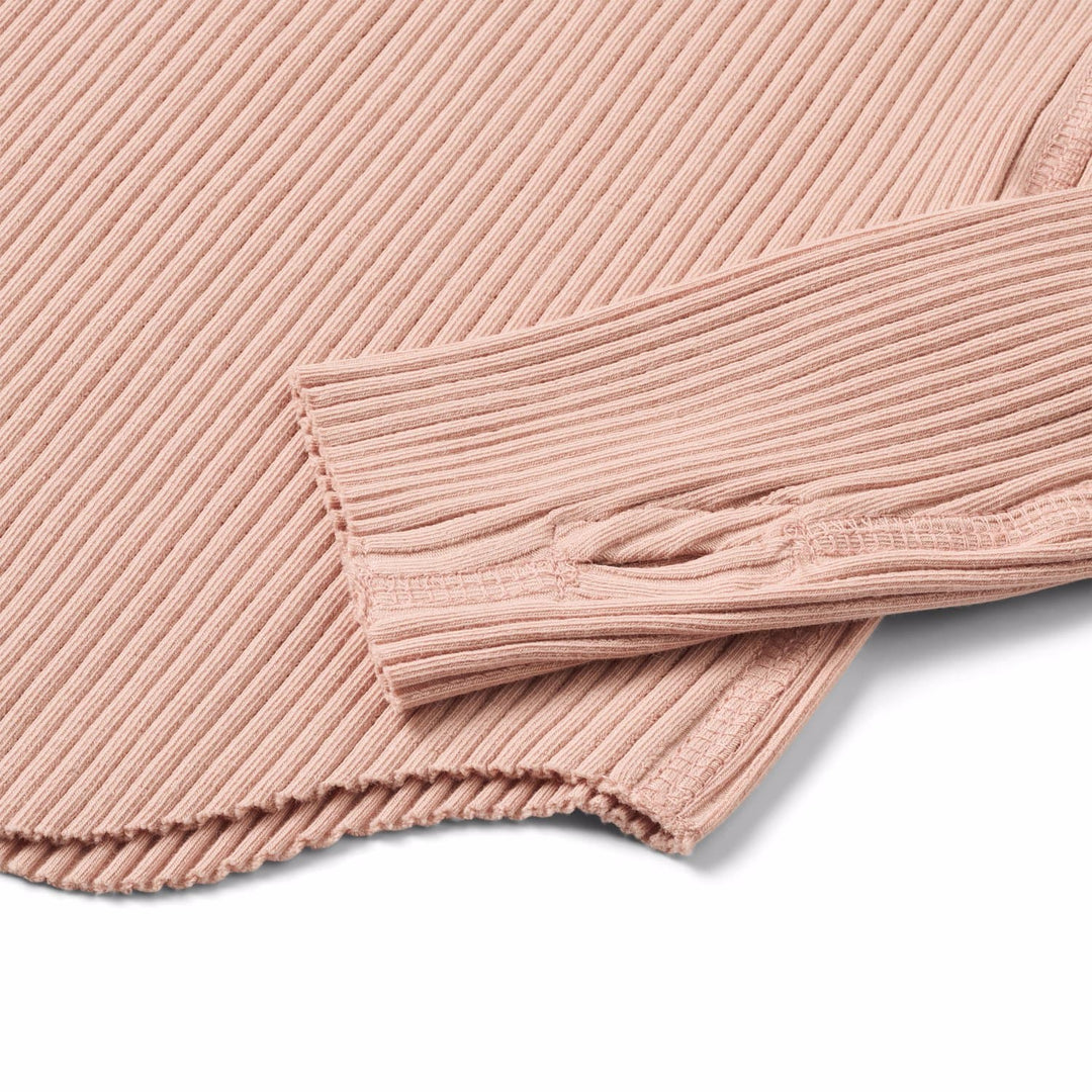 Rib blusa, Petal Blush
