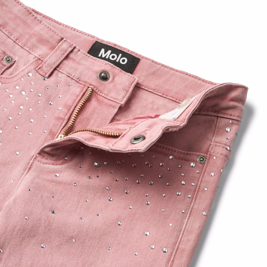 Jeans Blush Rhinestone