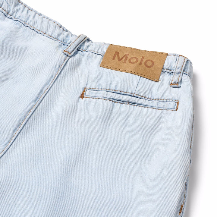 Bleached Drapy Jeans