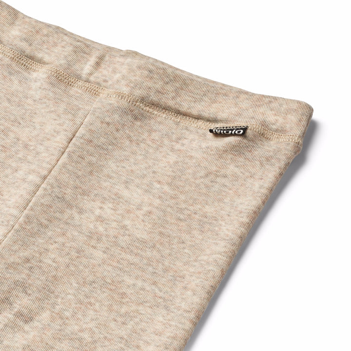 Ull leggings, Oatmeal Melange
