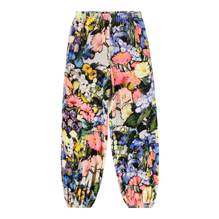Jogging Buksur Loose, Floral Impression