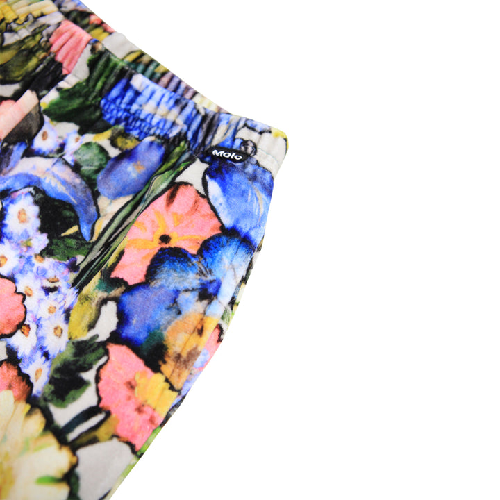 Jogging Buksur Loose, Floral Impression