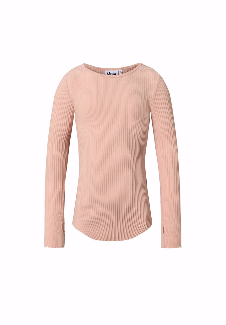 Rib blusa, Petal Blush