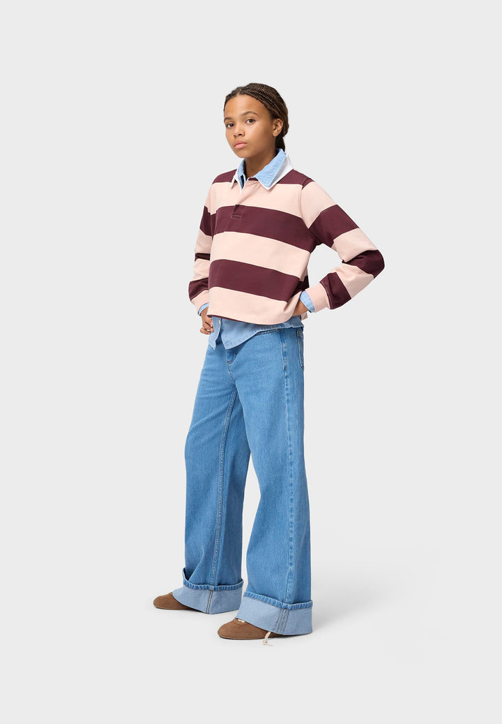 Polo Shirt, Berry Petal