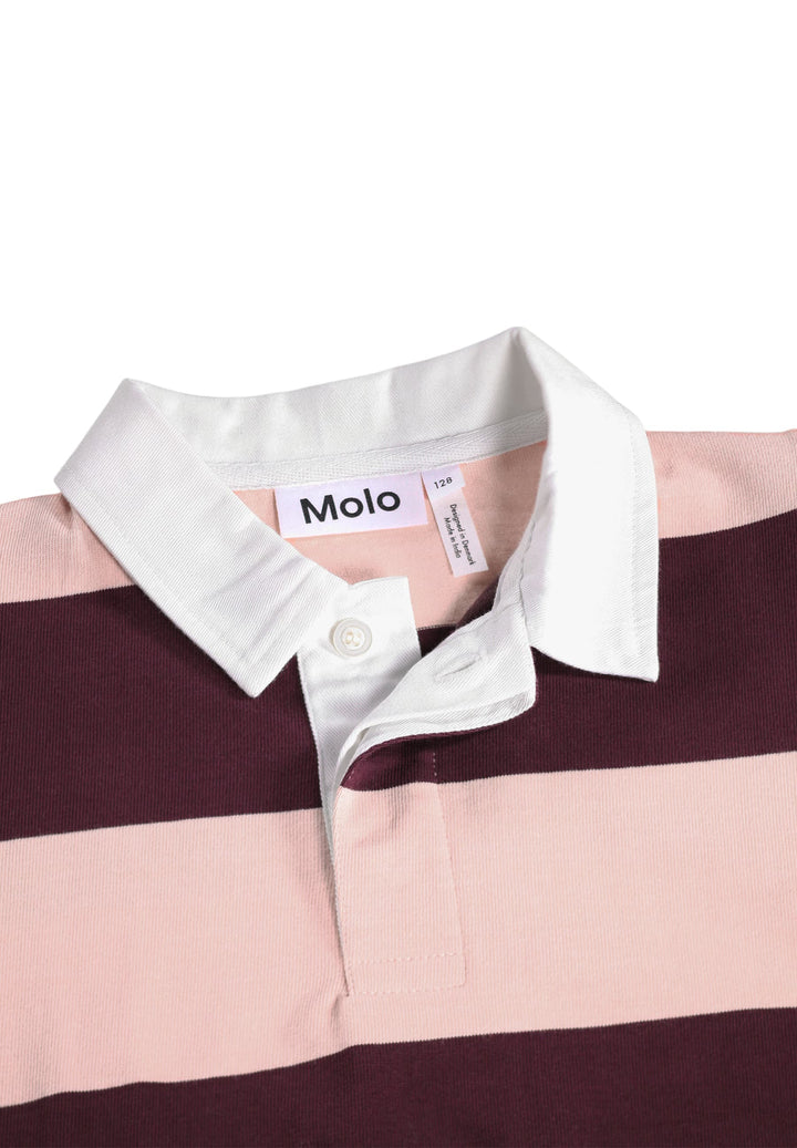 Polo Shirt, Berry Petal