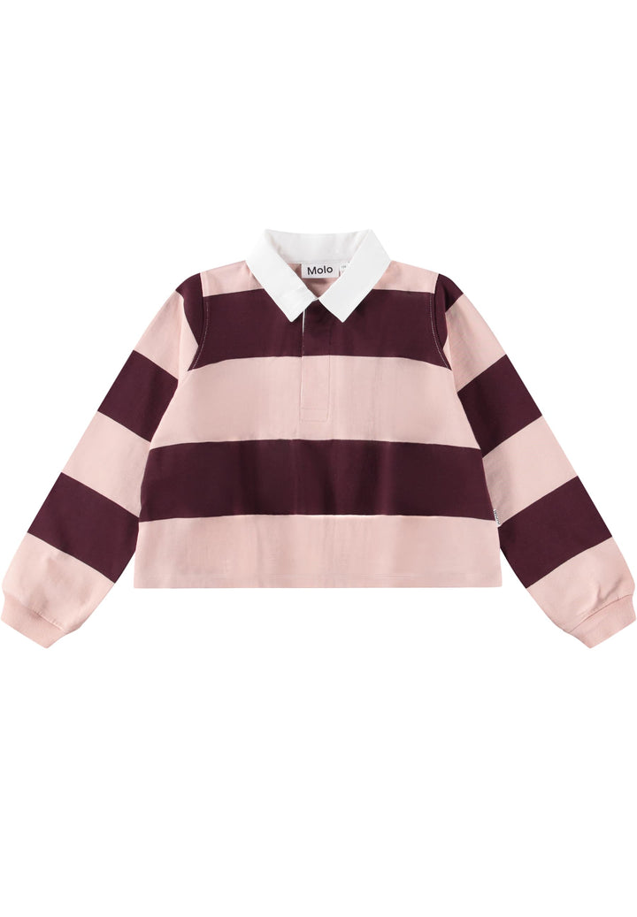 Polo Shirt, Berry Petal