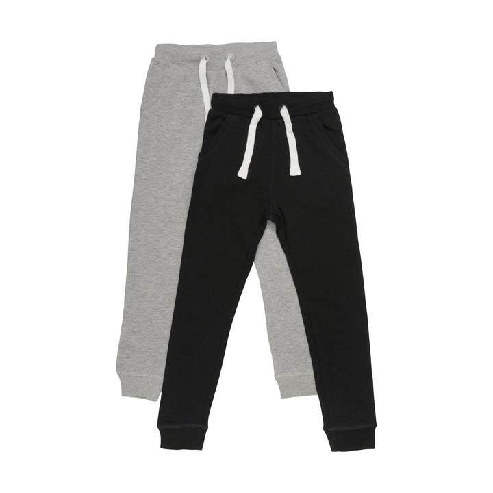 Sweatpants 2-Pack, Black/Grey