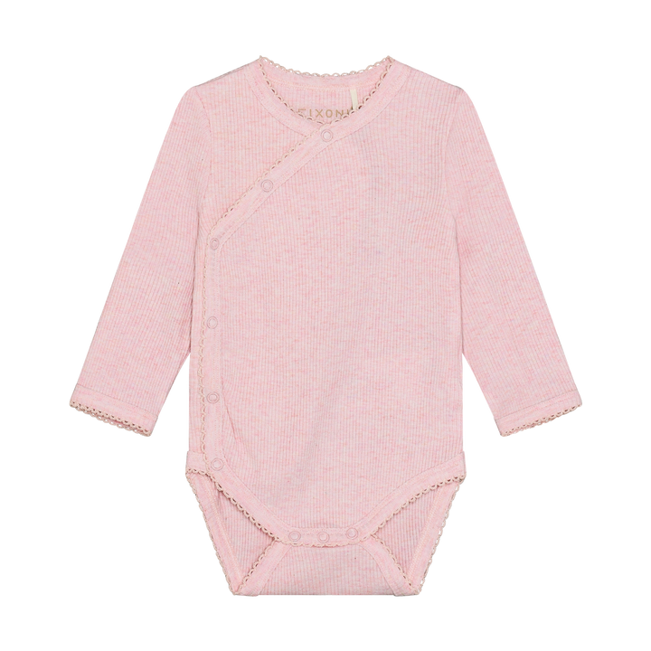 Wrap Body, Bleached Mauve Melange