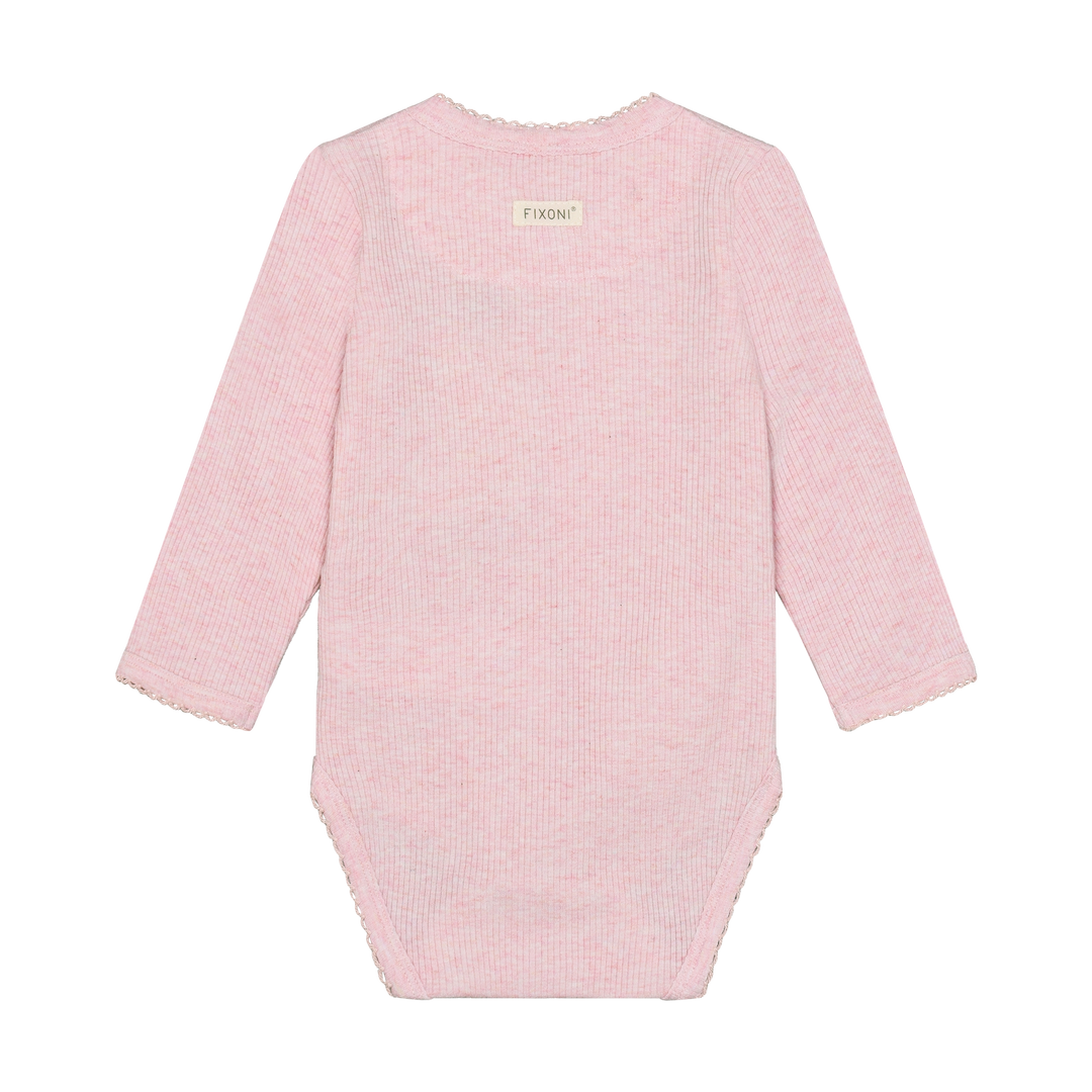 Wrap Body, Bleached Mauve Melange