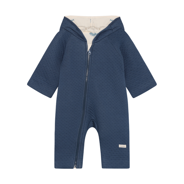 Pram Suit w. Lining, Vintage Indigo