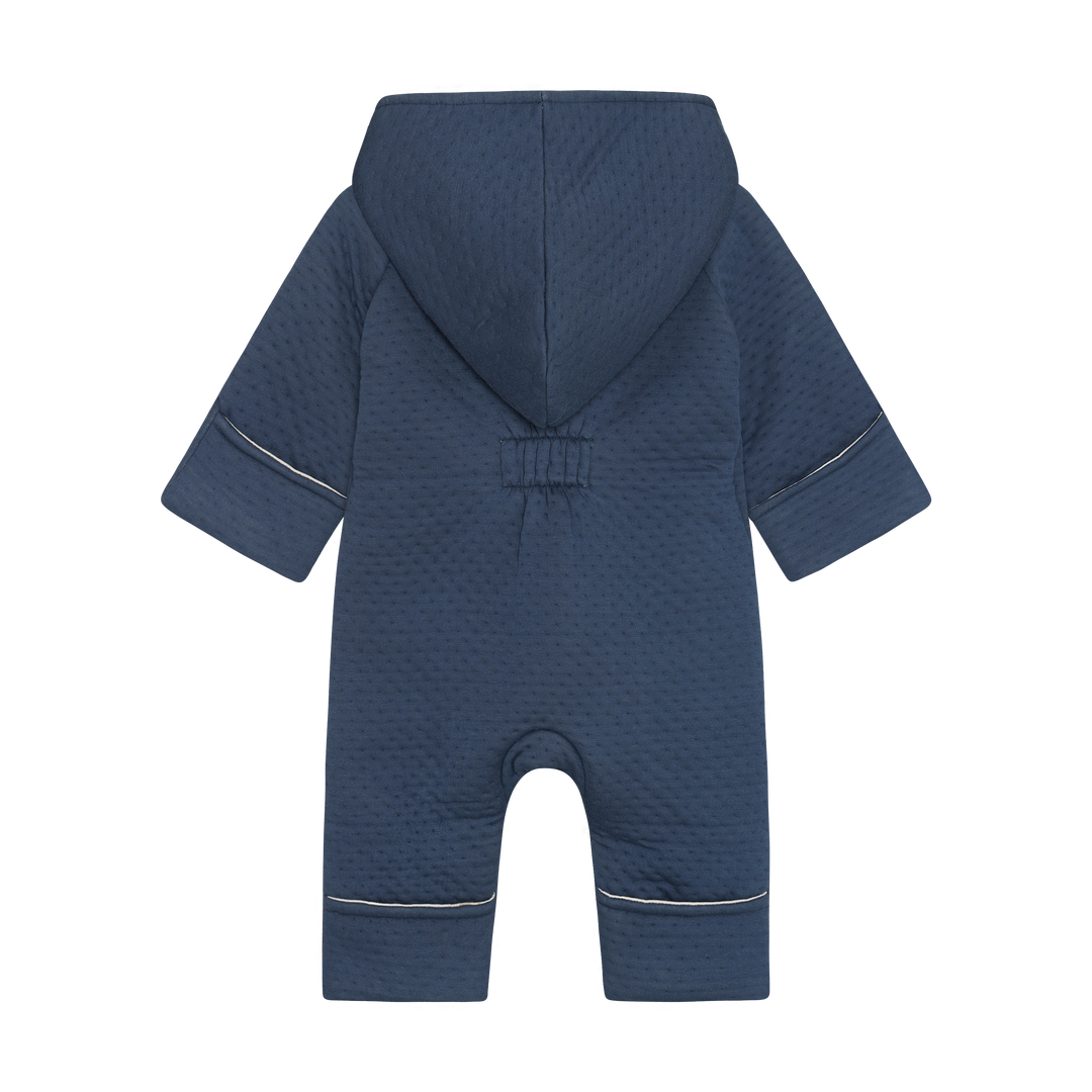 Pram Suit w. Lining, Vintage Indigo