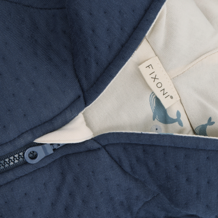 Pram Suit w. Lining, Vintage Indigo