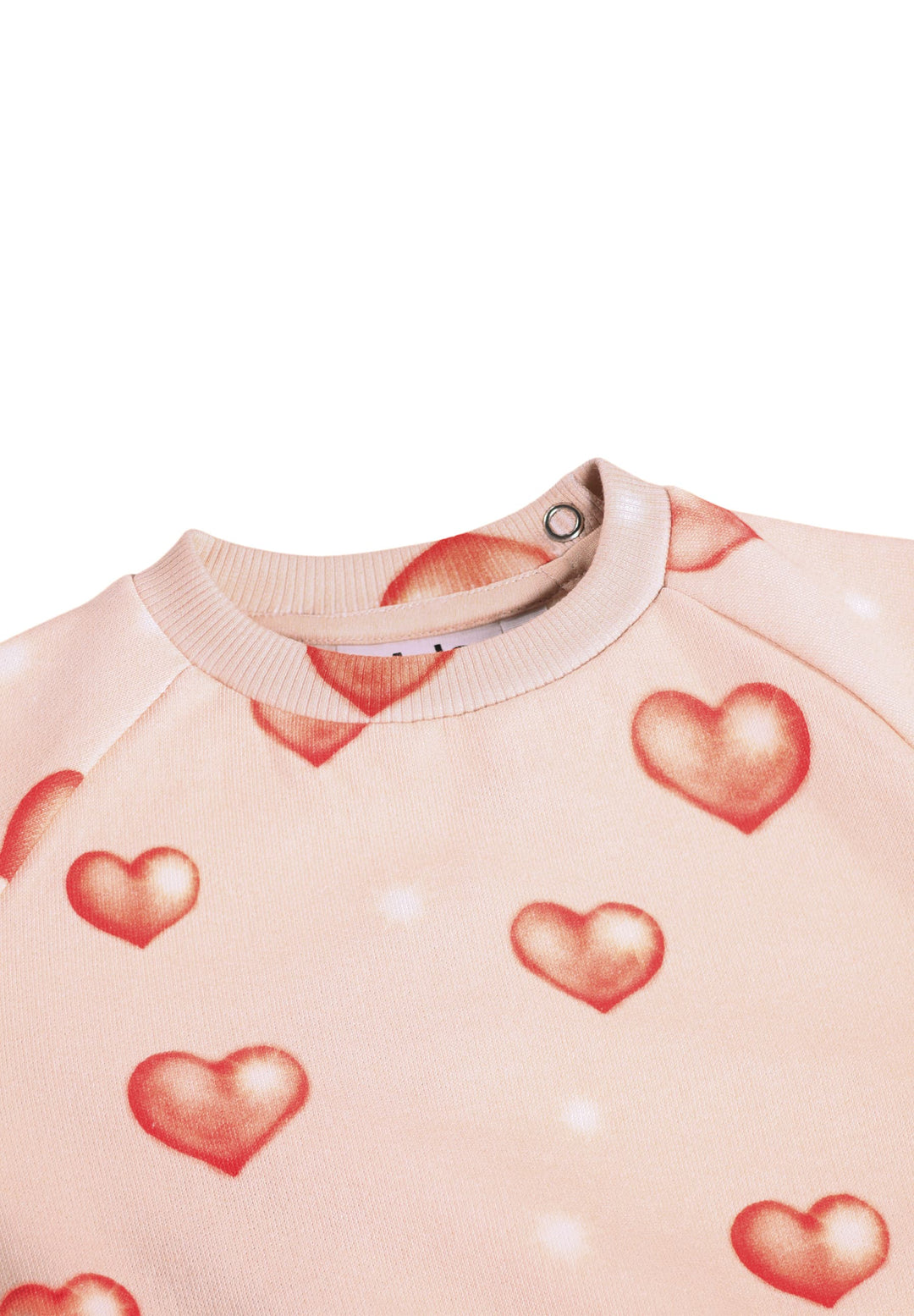 Sweatshirt, Airbrush Hearts
