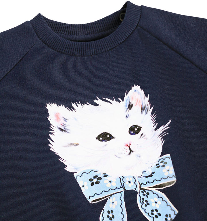 Sweatshirt, Fancy Kittens