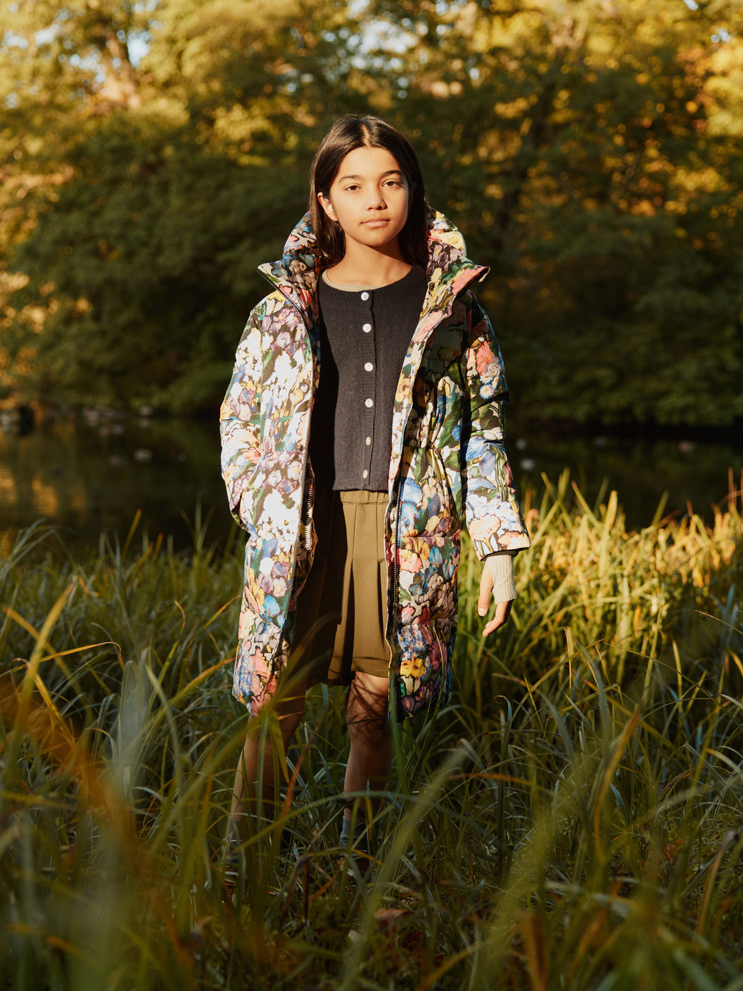 Vetrarjakki - Floral Impression